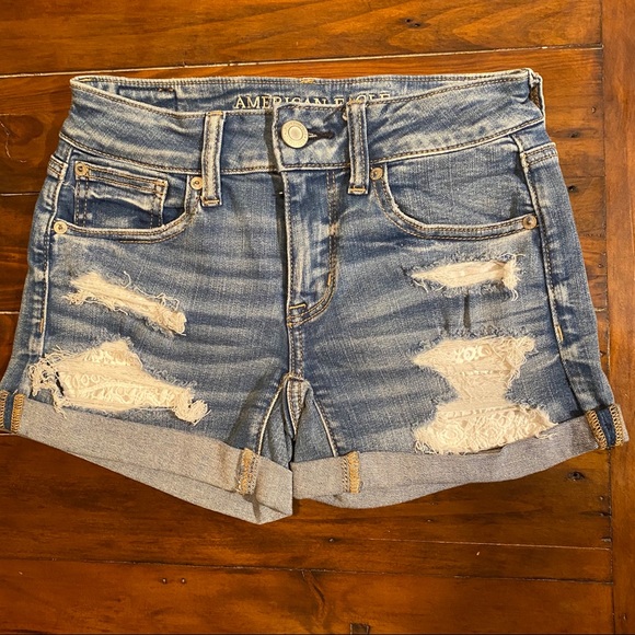 AE ne(x)t level midi short with crochet pocket - Picture 3 of 7